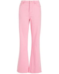 8 by YOOX - Denim Trousers - Lyst