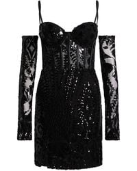 SILENCE LIMITED - Mini Dress Polyester, Elastane - Lyst