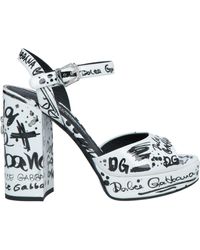 Dolce & Gabbana - Sandals - Lyst