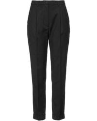 Alpha Studio - Pants Polyester, Virgin Wool, Elastane - Lyst