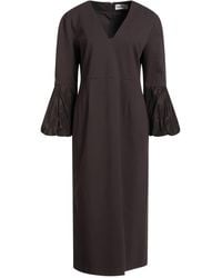 MEIMEIJ - Midi Dress Viscose, Polyamide, Elastane, Polyester, Acetate - Lyst