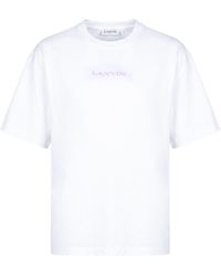 Lanvin - T-Shirt Cotton, Recycled Polyester - Lyst