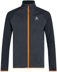 Odlo - Charcoal Jacket Polyester, Elastane - Lyst