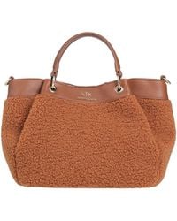 ARMANI EXCHANGE - Handbag Polyester, Polyurethane - Lyst