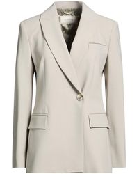 Peserico - Blazer Polyester, Virgin Wool, Elastane - Lyst