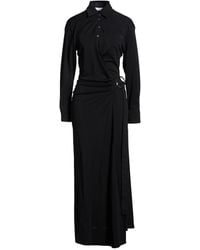 Rabanne - Maxi Dress Viscose, Polyamide, Elastane - Lyst