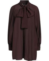 Fabiana Filippi - Mini Dress Silk - Lyst