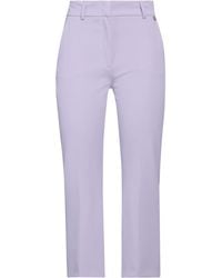 Liu Jo - Lilac Pants Polyester, Elastane - Lyst