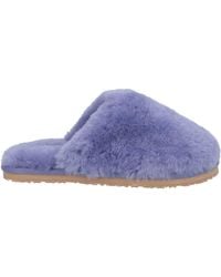 Mou - Lilac House Slipper Sheepskin - Lyst
