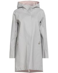 Herno - Overcoat & Trench Coat Cotton, Elastane - Lyst