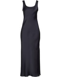 Marella - Monochrome Maxi Dress Acetate, Polyester - Lyst