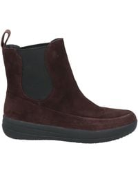 Fitflop - Ankle Boots Leather, Elastic Fibres - Lyst