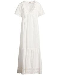 Blugirl Blumarine - Maxi Dress Cotton - Lyst