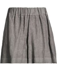 120% Lino - Shorts & Bermuda Shorts - Lyst