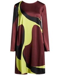 Maliparmi - Mini Dress Viscose, Elastane - Lyst