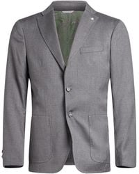 Manuel Ritz - Blazer Wool, Elastane - Lyst