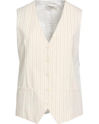 Circolo 1901 - Ivory Tailored Vest Cotton, Elastane - Lyst