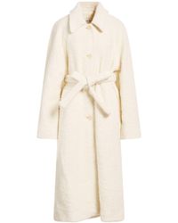Acne Studios - Coat Alpaca Wool, Wool, Nylon, Cotton - Lyst