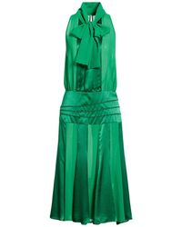 Elisabetta Franchi - Midi Dress Polyester, Silk - Lyst
