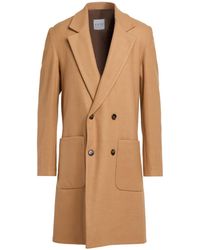 Exte - Coat Polyester, Wool, Viscose - Lyst