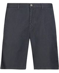 Massimo Alba - Charcoal Shorts & Bermuda Shorts Cotton, Linen - Lyst