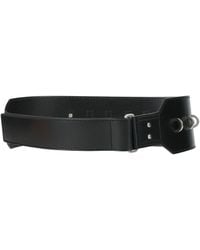 Rick Owens - Belt Cow Leather, Brass, Cotton - Lyst