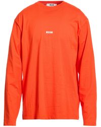 MSGM - T-Shirts - Lyst
