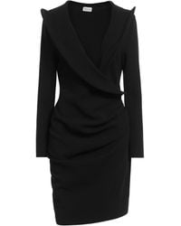 Magda Butrym - Mini Dress Wool, Elastane - Lyst