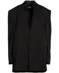 Ann Demeulemeester - Blazer Cotton, Acetate, Viscose - Lyst