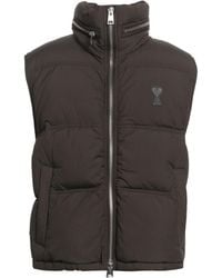 Ami Paris - Dark Vest Polyamide - Lyst