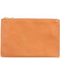 Il Bisonte - Tan Pouch Leather - Lyst