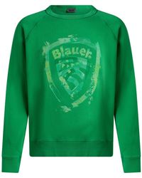 Blauer - Sweatshirt Cotton - Lyst