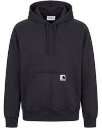 Carhartt - Charcoal Sweatshirt Cotton, Elastane - Lyst