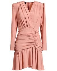 Pinko - Mini Dress Silk - Lyst
