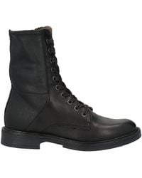 Mjus - Ankle Boots Leather, Textile Fibers - Lyst