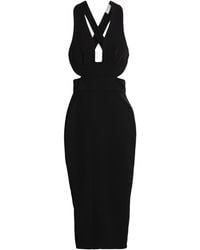 ERMANNO FIRENZE - Midi Dress Polyester, Elastane - Lyst