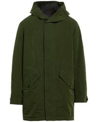 Paul & Shark - Military Coat Polyester, Nylon - Lyst