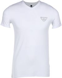 armani jeans white t shirt
