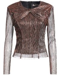 Rinascimento - Top Polyester, Metallic Fiber - Lyst