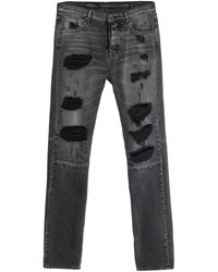 Unravel Project Denim Trousers - Grey