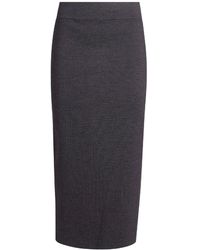 Anna Molinari - Midi Skirt - Lyst