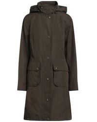 Barbour - Military Overcoat & Trench Coat Polyester, Cotton - Lyst