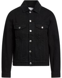 Maison Kitsuné - Denim Outerwear Cotton, Polyurethane - Lyst