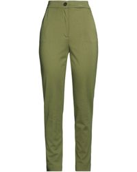 Marella - Military Pants Viscose, Polyamide, Elastane - Lyst