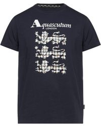 Aquascutum - T-shirt - Lyst