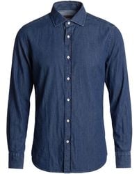 Moorer - Denim Shirt Cotton - Lyst