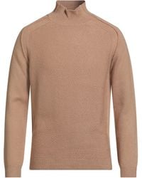 OVER/D - Sand Turtleneck Acrylic, Nylon - Lyst