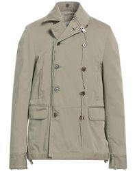 Maison Margiela - Khaki Overcoat & Trench Coat Cotton - Lyst