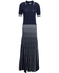 Lacoste - Midi Dress - Lyst
