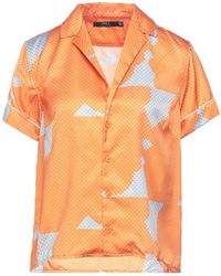 Damen Bekleidung Oberteile Hemden Obey Synthetik Hemd in Orange 